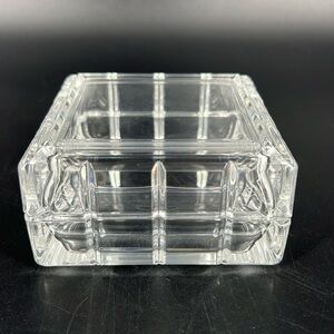 Vintage Avon Crystal Trinket Box